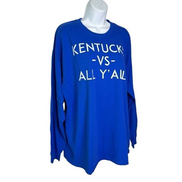 KY for KY Gildan Kentucky Womens XL Long Sleeve T-shirt Bundle of 2 - Picture 9 of 15